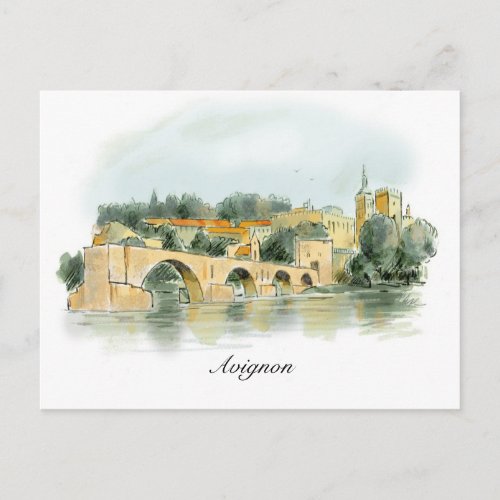 Avignon post card