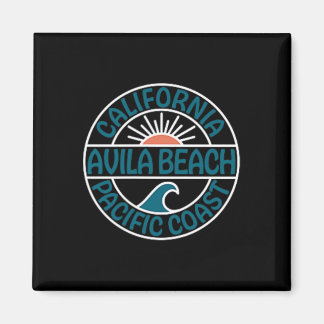 Avila Beach California Front And Back Magnet