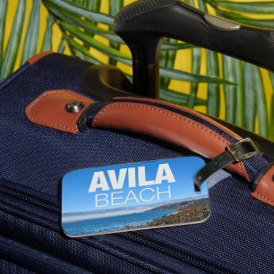 Avila Beach California Photography Luggage Tag
