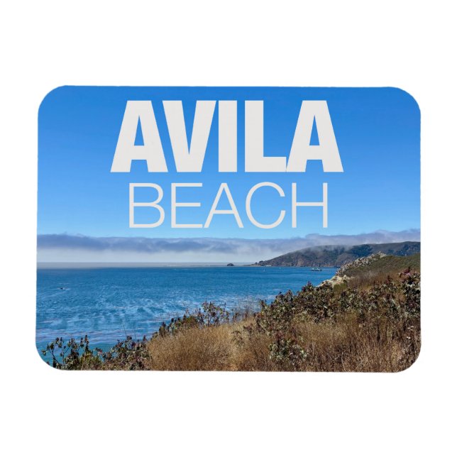 Avila Beach California Photography Souvenir Magnet (Horizontal)