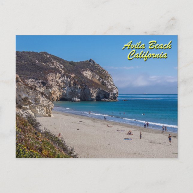 Avila Beach, California Postcard (Front)