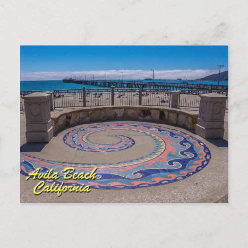 Avila Beach California Postcard
