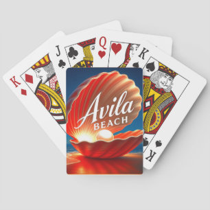 AVILA BEACH PLAYING CARDS. POKER CARDS