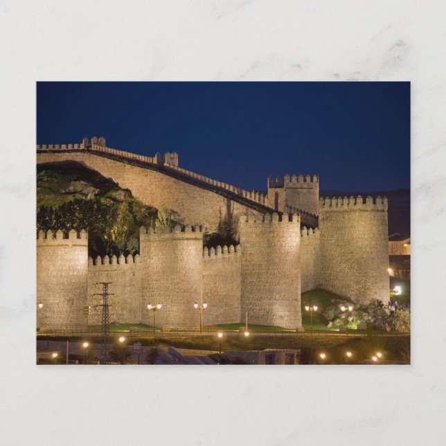 Avila, Castile and Leon, Spain Postcard (Front)
