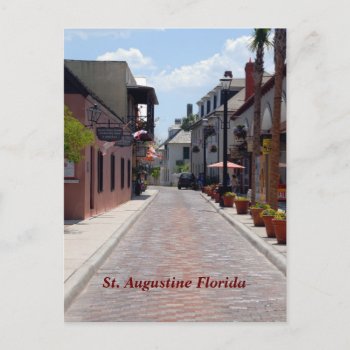 Aviles Street St. Augustine  Florida Postcard by paul68 at Zazzle