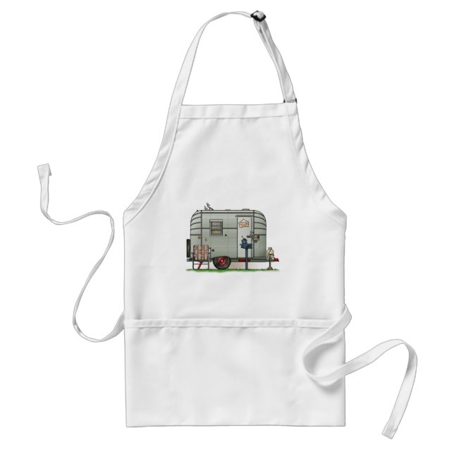 Avion Camper Trailer Adult Apron (Front)