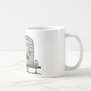 Avion Camper Trailer Coffee Mug by art1st at Zazzle