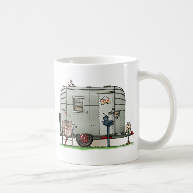 Avion Camper Trailer Coffee Mug (Right)