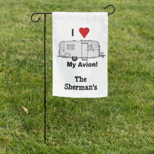 Avion Garden Flag- Personalize It! Flag