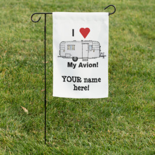 Avion Garden Flag- Personalize It! Flag