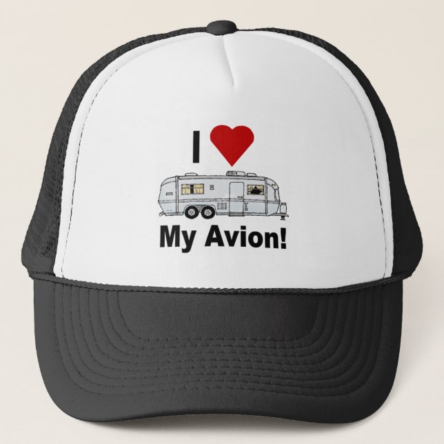 Avion Trailer Trucker Style Cap (Front)