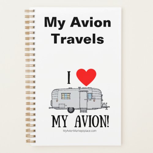 Avion Travel Log Notebook