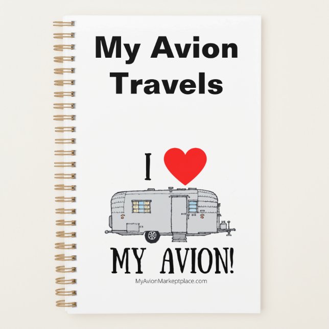Avion Travel Log Notebook (Front)