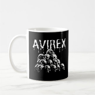 Avirex skull coffee mug