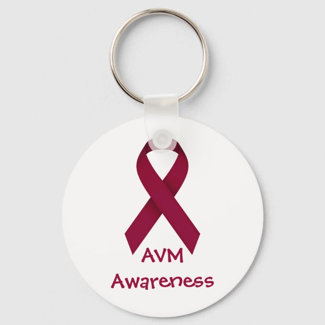 AVM Awareness Keychain (Front)