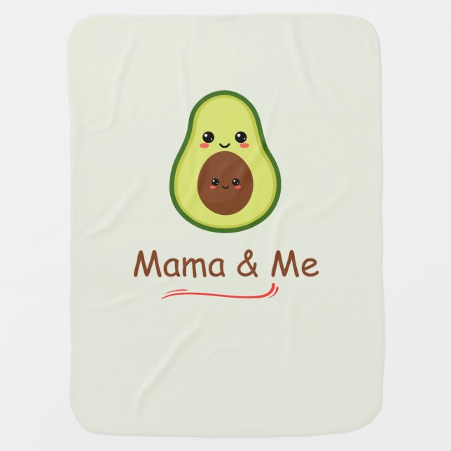 Avo Baby Blanket  (Front)
