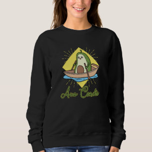 Avo Cardio heart fitness cardio sport rower vegan  Sweatshirt