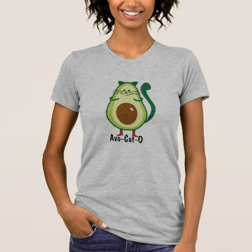 Avo_Cat_O Funny Cute Shirt Geeky Avocado Lovers T_Shirt