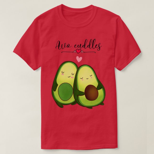 AVO CUDDLES DESIGN T-Shirt (Design Front)