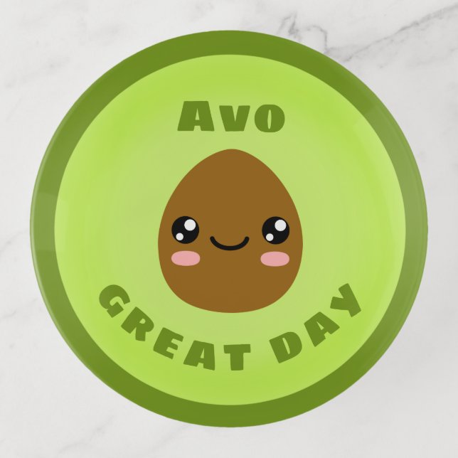 Avo great day trinket tray (Front)