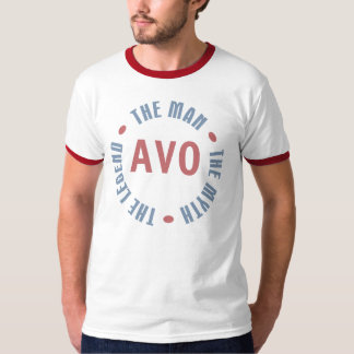 Avo Man Myth Legend Customizable T-Shirt