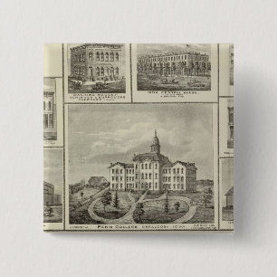 Avoca Penn College, Oskaloosa buildings in Dexter Button