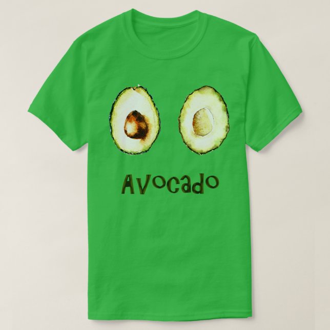 Avocado (12) T-Shirt (Design Front)