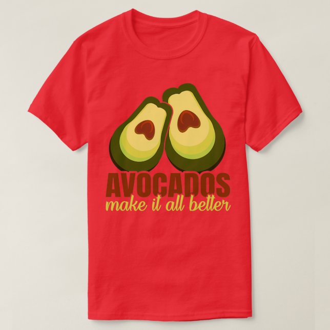 Avocado 4 T-Shirt (Design Front)