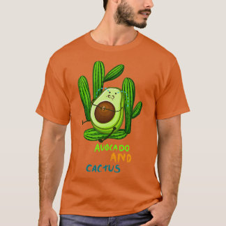 Avocado and cactus funny T-Shirt