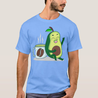 Avocado and Coffee Avocado Toast T-Shirt