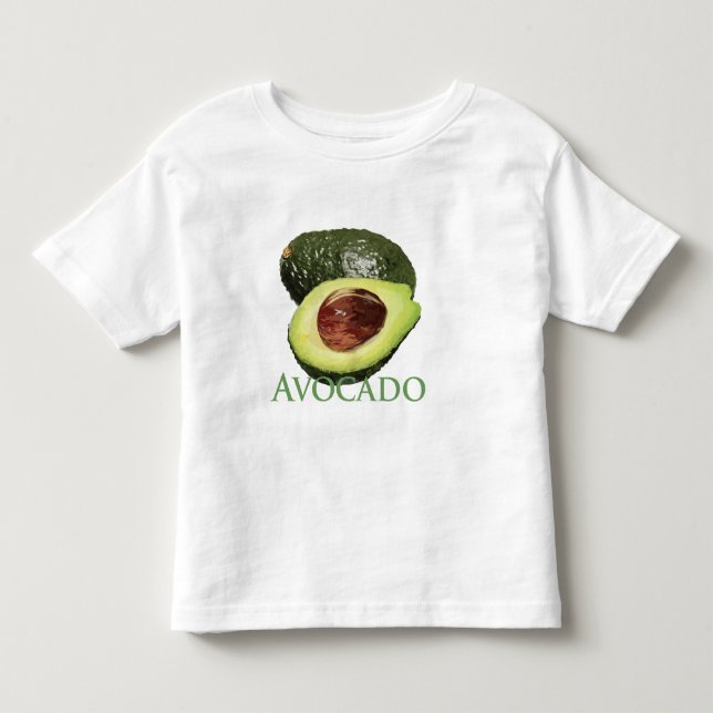 Avocado and Half Toddler T-shirt (Front)