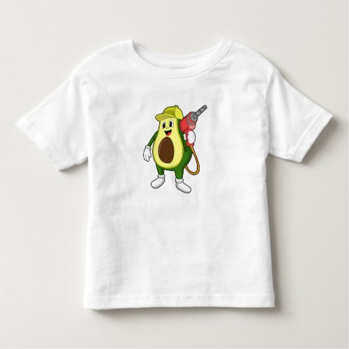 Avocado as Craftsman with Drill Toddler T_shirt