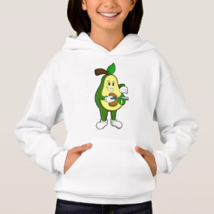Avocado as Hairdresser with Razor Hoodie
