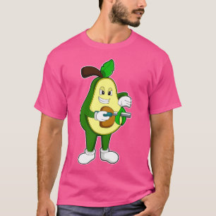 Avocado As Hairdresser With Razor  T-Shirt