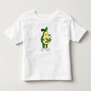 Avocado as Hairdresser with Razor Toddler T-shirt