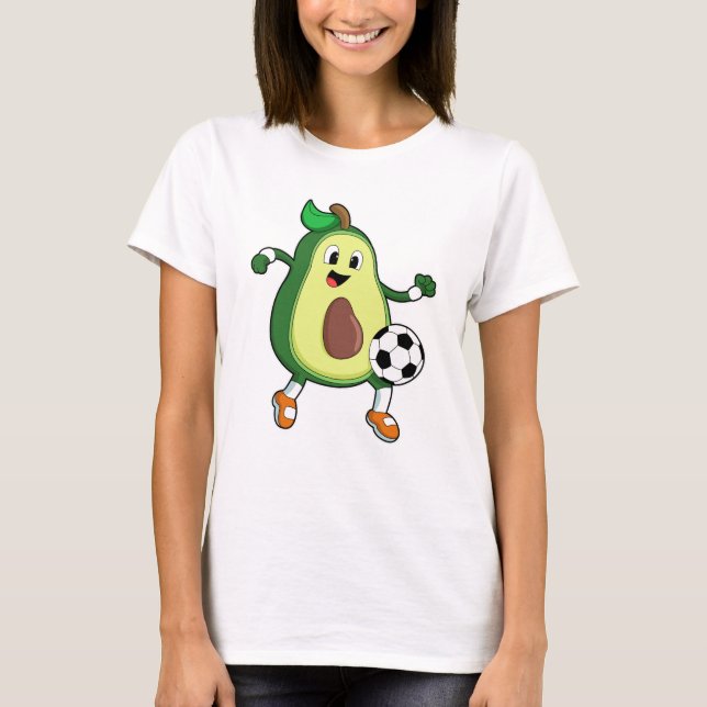 Avocado at Soccer Sports T-Shirt (Front)