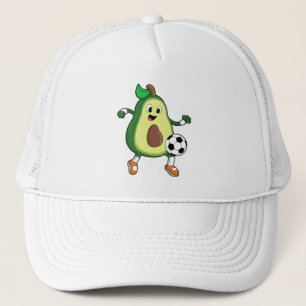 Avocado at Soccer Sports Trucker Hat