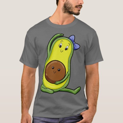 Avocado at Yoga with Baby T_Shirt