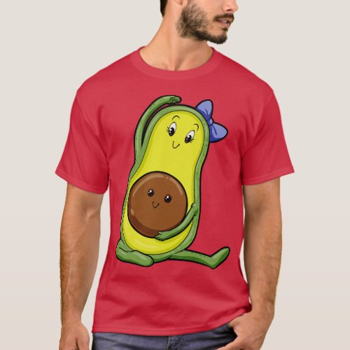 Avocado at Yoga with Baby T_Shirt