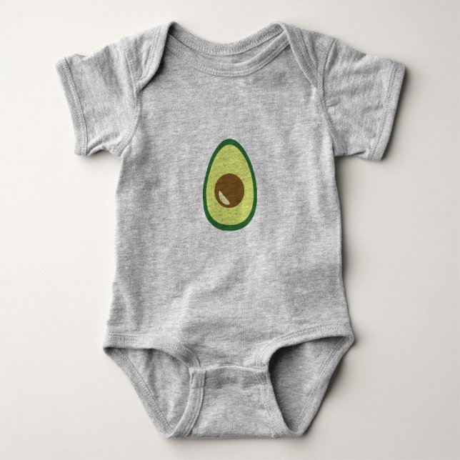 Avocado Baby Bodysuit (Front)
