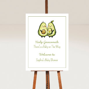 Avocado Baby Shower Welcome Sign