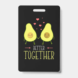 Avocado Better Together Badge