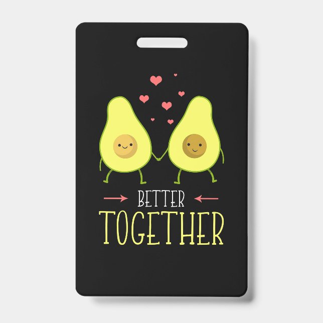 Avocado Better Together Badge (Front)