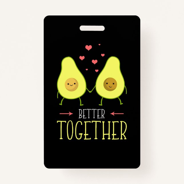 Avocado Better Together Badge (Front)