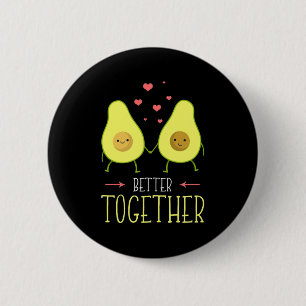 Avocado Better Together Button
