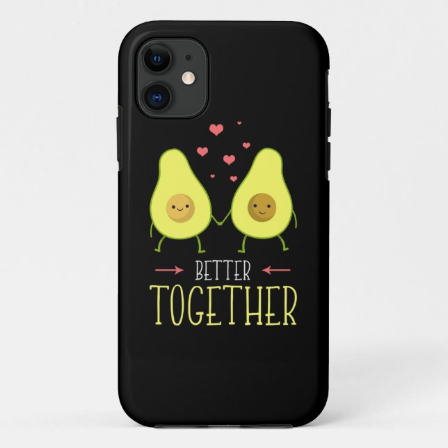Avocado Better Together Case-Mate iPhone Case (Back)