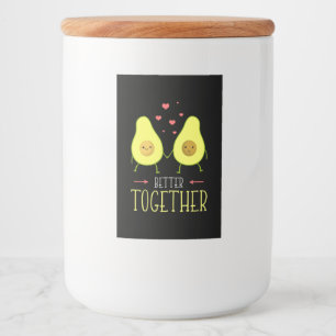 Avocado Better Together Food Label