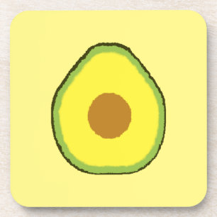 Avocado Beverage Coaster