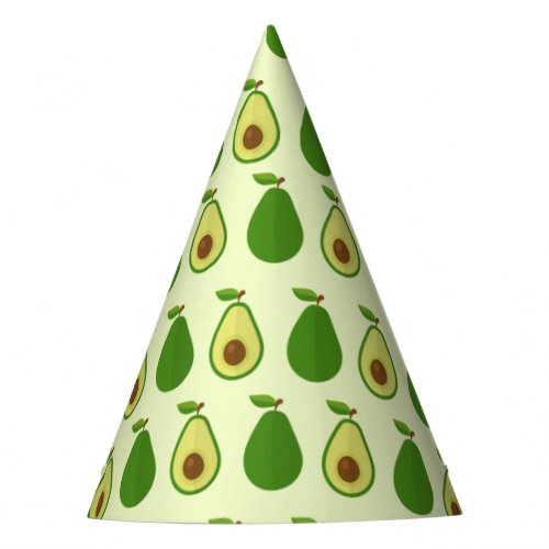 Avocado Birthday Hats