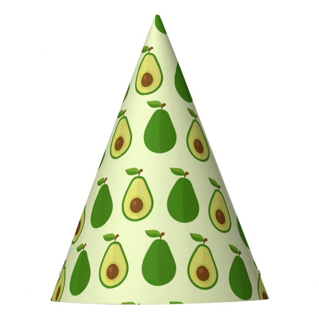 Avocado Birthday Hats (Front)